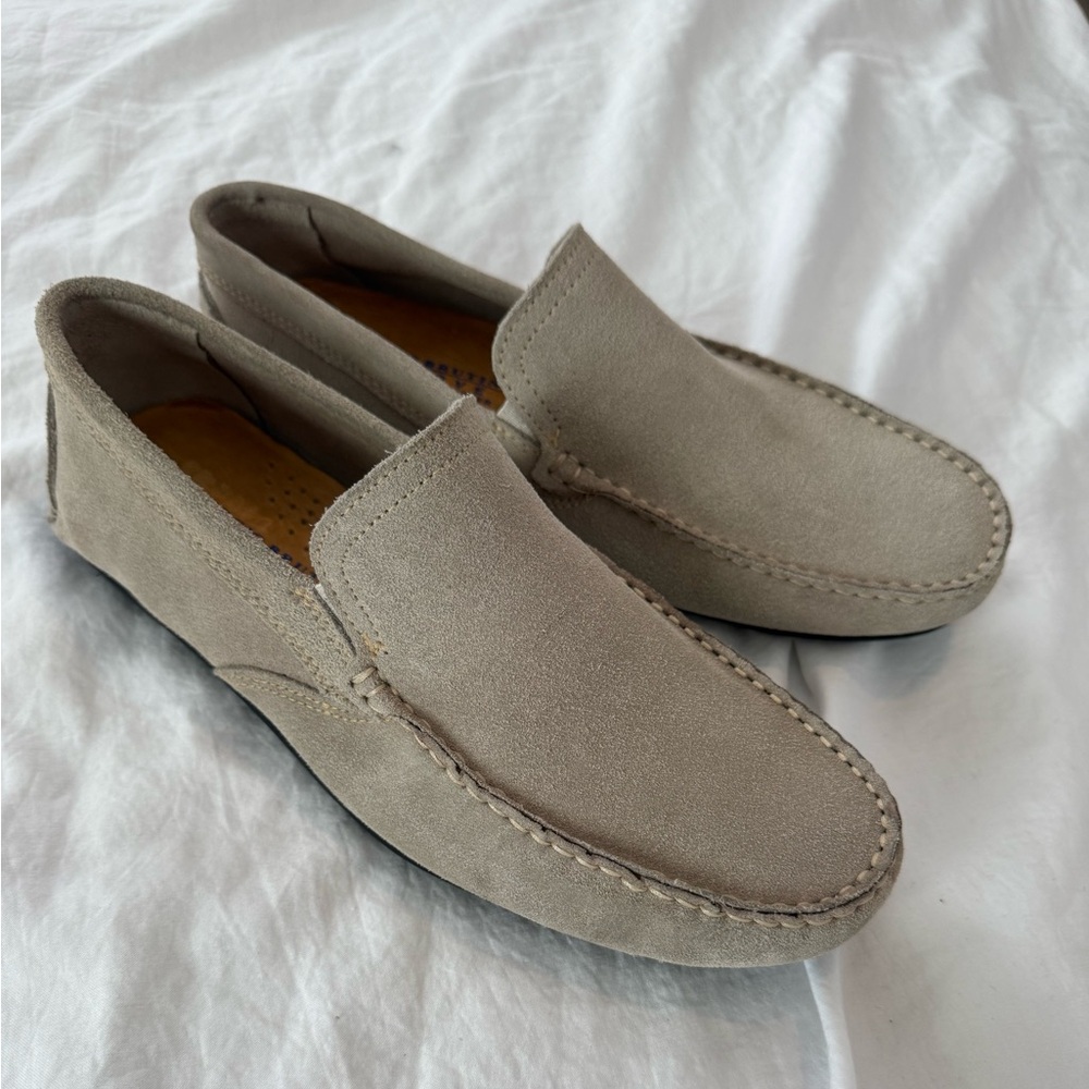 Giorgio Brutini Manus Light Tan Driving Loafers EUC 0004 - Picture 11 of 13
